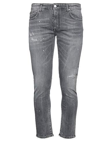 TAKESHY KUROSAWA Pantalones vaqueros Negro 98% Algodón, 2% Elastán