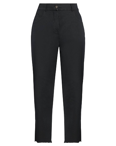 ANIYE BY Casual pants Black 75% Cotton, 23% Linen, 2% Elastane