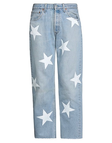 ROSSANO PERINI Denim trousers Blue 100% Cotton
