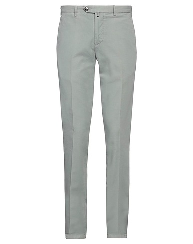 ADDICTION Casual pants Grey 100% Cotton