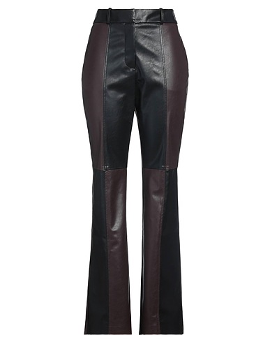 YUZEFI Casual trouser Black 58% Recycled polyethylene, 25% Polyester, 17% Polyurethane