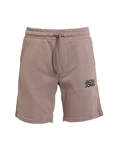 JACK & JONES Pantalone felpa Khaki 50% Cotone organico, 30% Poliestere, 20% Cotone