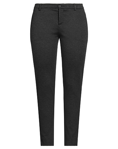120% LINO Casual pants Charcoal 69% Viscose, 25% Polyamide, 6% Elastane