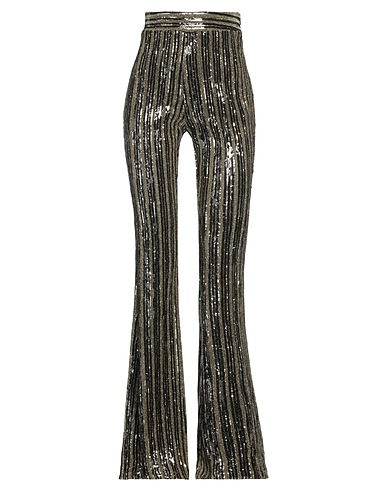GAëLLE Paris Casual trouser Gold 100% Polyester