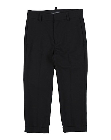DSQUARED2 Casual pants Black 95% Virgin Wool, 5% Elastane