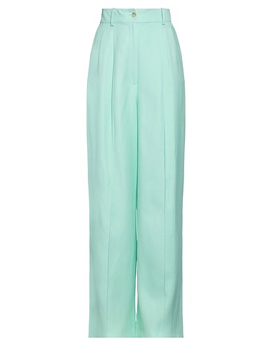 LOULOU STUDIO Casual trouser Light green 85% Viscose, 15% Linen