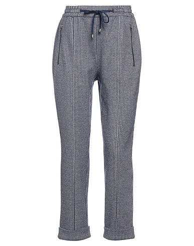 NENÈ Casual trouser Slate blue 65% Viscose, 32% Nylon, 3% Elastane