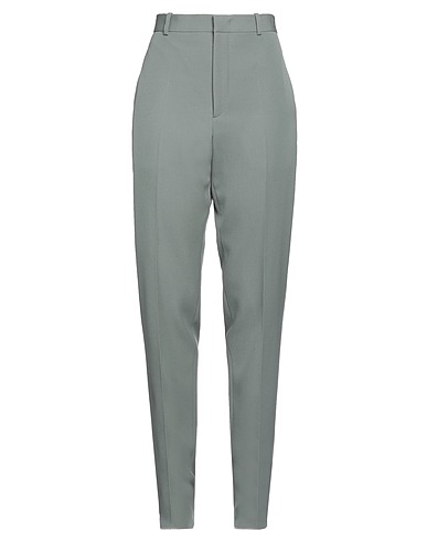 JIL SANDER Casual pants Sage green 100% Wool