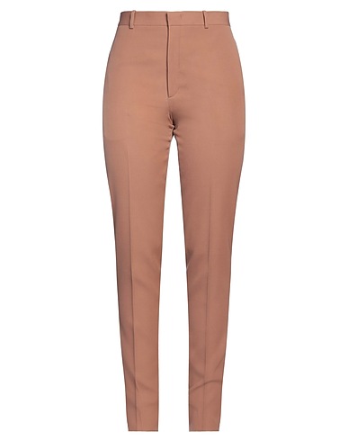 JIL SANDER Casual trouser Light brown 100% Wool