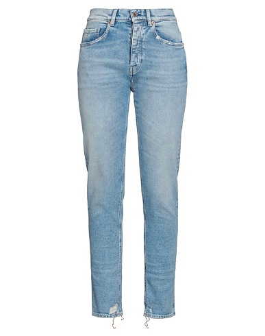 PENCE Denim trousers Blue 99% Cotton, 1% Elastane