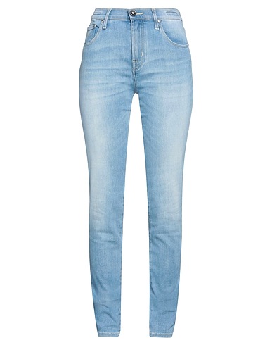 JACOB COHЁN Denim trousers Blue 92% Cotton, 6% Elastomultiester, 2% Elastane