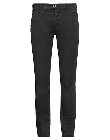 CYCLE Casual pants Dark brown 97% Cotton, 3% Elastane