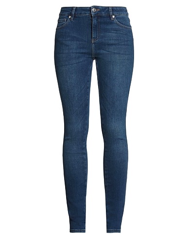 TOMORROW DENIM Pantaloni jeans Blu 93% Cotone organico, 5% Poliammide riciclato, 2% Elastan