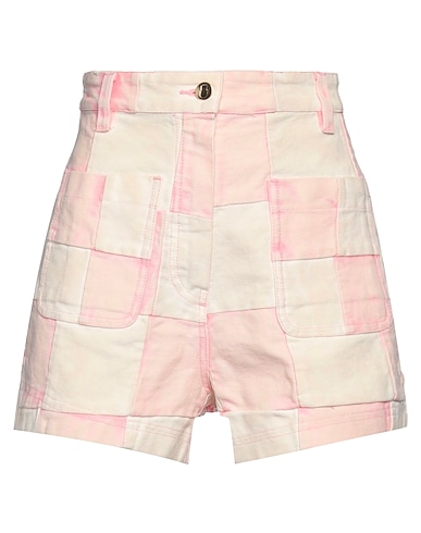 MANOUSH Denim shorts Ivory 100% Cotton