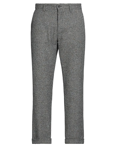 LIU •JO MAN Casual trouser Ivory 34% Acrylic, 28% Polyester, 25% Wool, 8% Silk, 5% Other Fibres