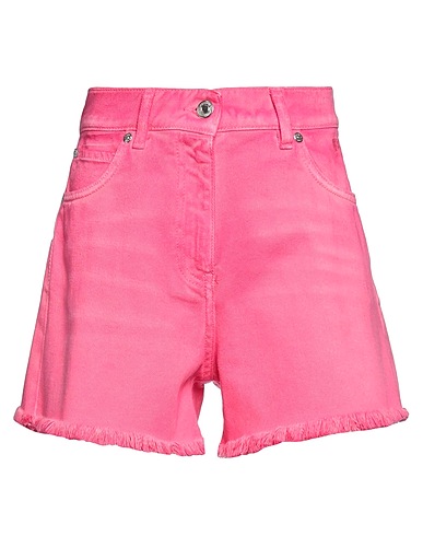 MSGM Denim shorts Fuchsia 100% Cotton