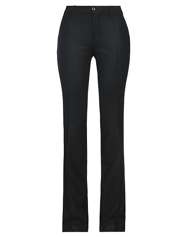 PT Torino Casual trouser Black 53% Polyester, 44% Virgin Wool, 3% Elastane