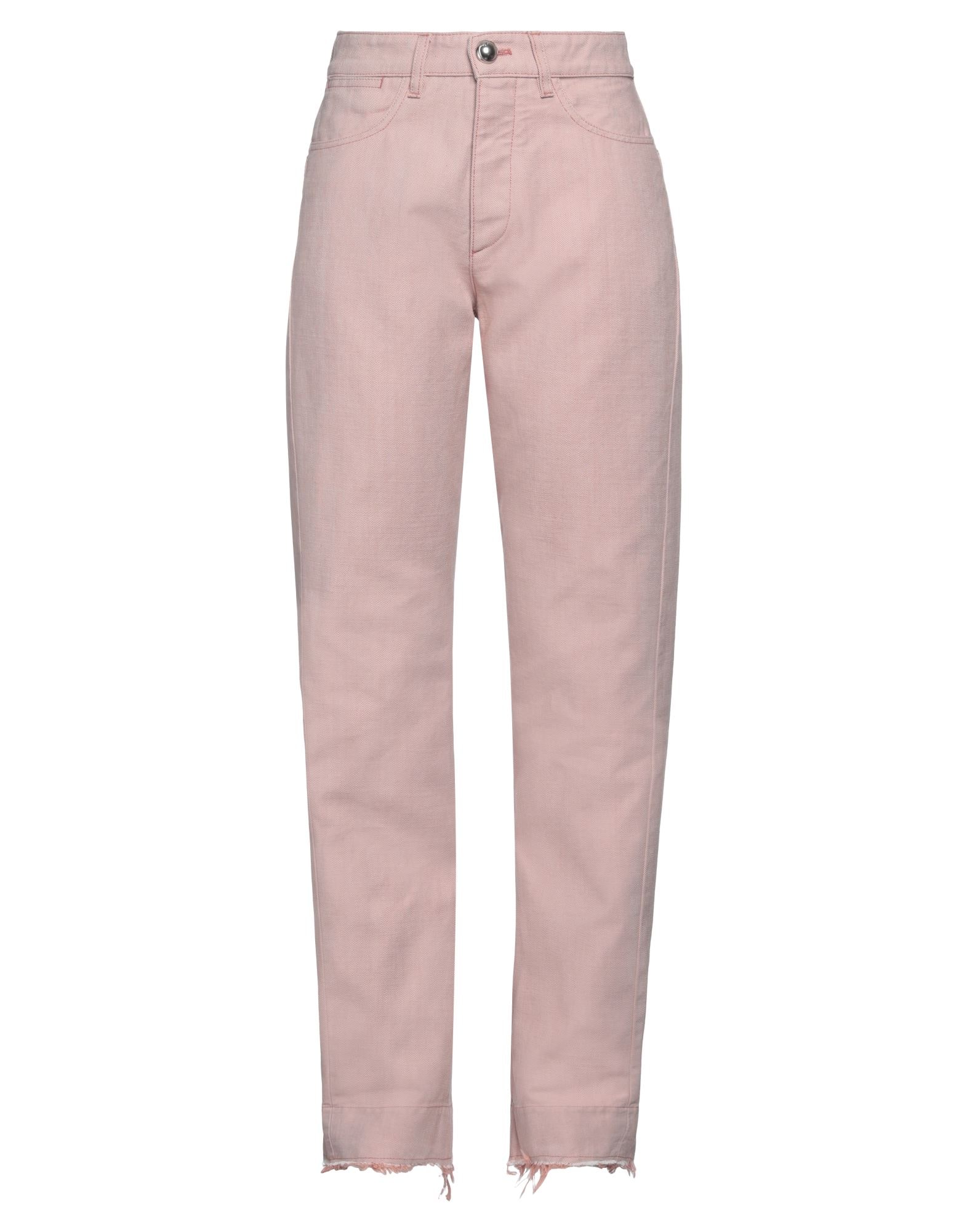 JIL SANDER | Pastel yellow Women's Denim Pants | YOOX