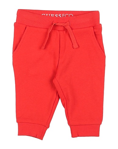 GUESS Casual trouser Tomato red 100% Organic cotton