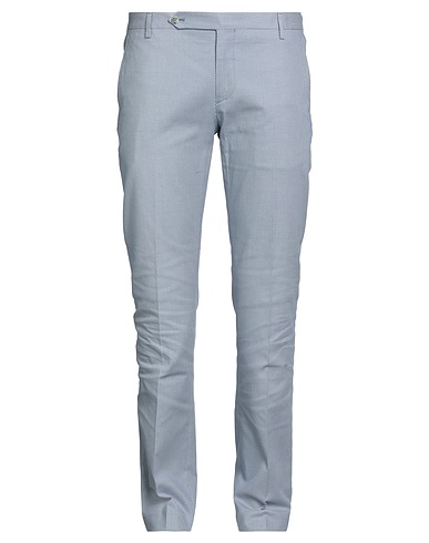 ENTRE AMIS Casual trouser Navy blue 97% Cotton, 3% Elastane
