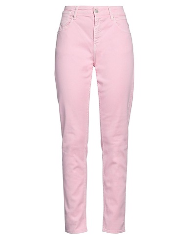 REPLAY Denim trousers Pink 93% Cotton, 5% Elastomultiester, 2% Elastane