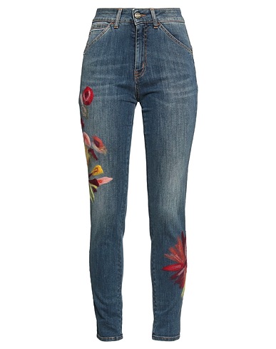 MARANI Denim trousers Blue 92% Cotton, 6% Polyester, 2% Elastane