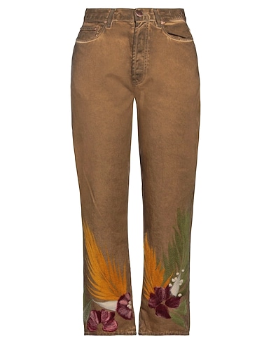 PT Torino Denim pants Camel 100% Cotton