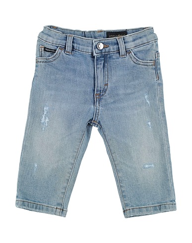 DOLCE & GABBANA Denim pants Blue 98% Cotton, 2% Elastane