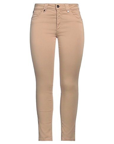MARANI Casual trouser Light brown 65% Cotton, 32% Polyester, 3% Elastane