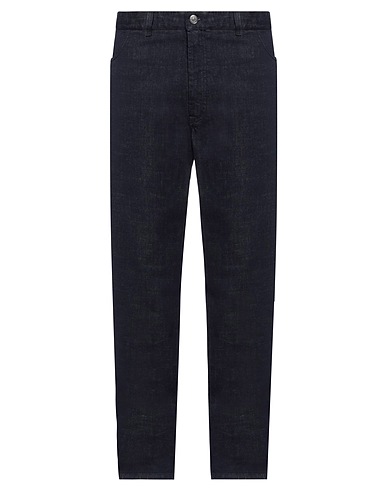 BRIONI Denim pants Midnight blue 98% Cotton, 2% Elastane