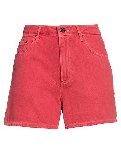 AMERICAN VINTAGE Shorts jeans Magenta 100% Cotone