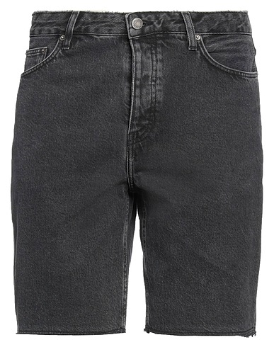 AMERICAN VINTAGE Denim shorts Charcoal 100% Cotton