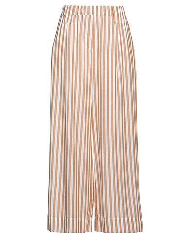 BIANCALANCIA Casual pants Sand 100% Viscose, Cotton, Polyamide, Elastane