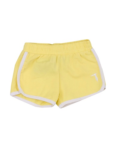TRUSSARDI JUNIOR Shorts & Bermuda Yellow 95% Cotton, 5% Lycra®