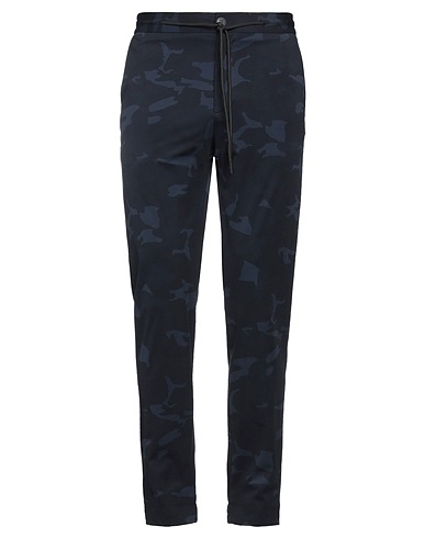TOMBOLINI Casual trouser Navy blue 85% Polyamide, 15% Elastane
