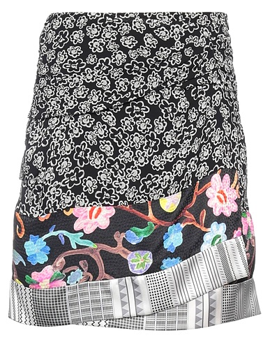 DOROTHEE SCHUMACHER Mini skirt Black 100% Silk
