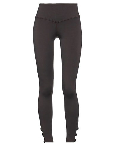 L'URV Leggings Dark brown 82% Polyester, 18% Elastane