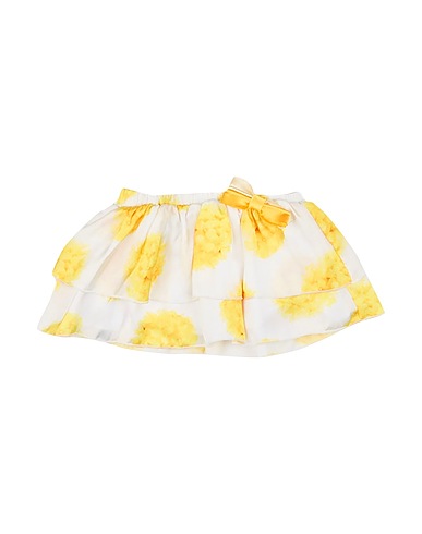 LAURA BIAGIOTTI BABY Skirt Yellow 100% Polyester
