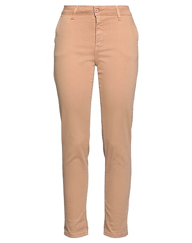 SUSY-MIX Casual pants Camel 98% Cotton, 2% Elastane