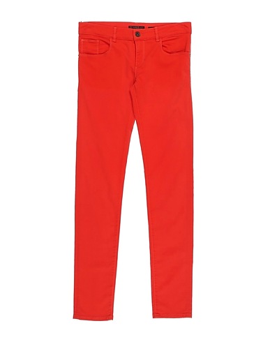 GUESS Pantalone Rosso pomodoro 98% Cotone, 2% Elastan