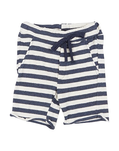 KID'S COMPANY Shorts & Bermuda Slate blue 65% Cotton, 35% Polyamide