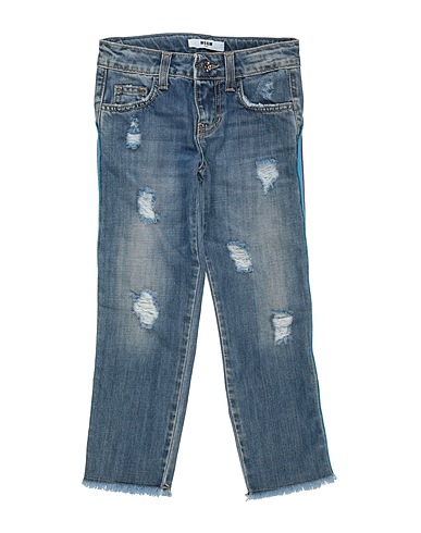 MSGM Pantaloni jeans Blu 100% Cotone