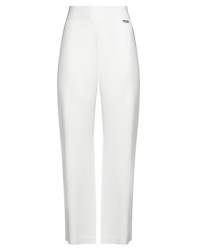 ATOS ATOS LOMBARDINI Casual pants White 85% Viscose, 15% Polyester