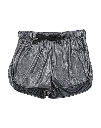 T+ART Shorts & Bermuda Silver 100% Polyester