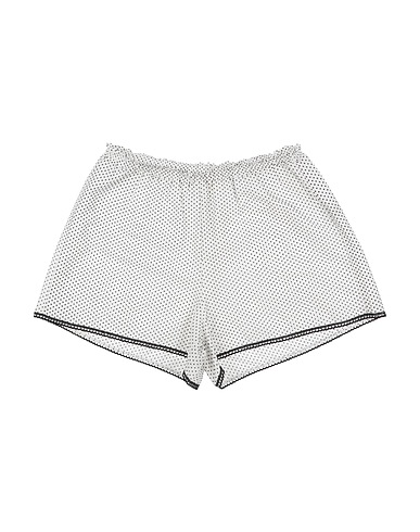 ILLUDIA Shorts & Bermuda White 75% Cotton, 20% Polyester, 5% Elastane