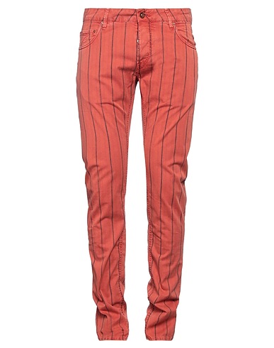 HAND PICKED 5-pocket Brick red 98% Cotton, 2% Elastane