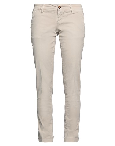 RE_HASH Casual trouser Taupe 98% Cotton, 2% Lycra®
