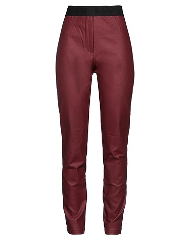8PM Casual trouser Burgundy 50% Polyurethane, 38% Viscose, 11% Polyamide, 1% Elastane, Polyester