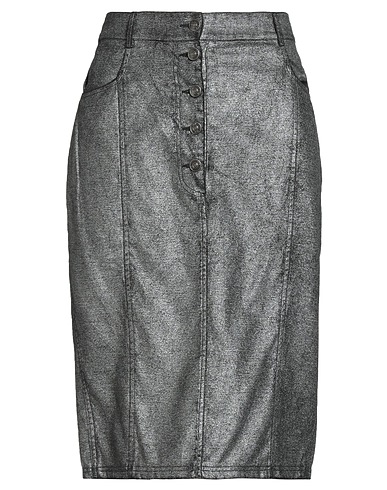8PM Midi-Rock Silber 69% Viskose, 29% Polyester, 2% Polyurethan