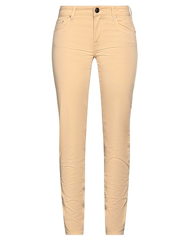 JACOB COHЁN Casual trouser Beige 98% Cotton, 2% Elastane